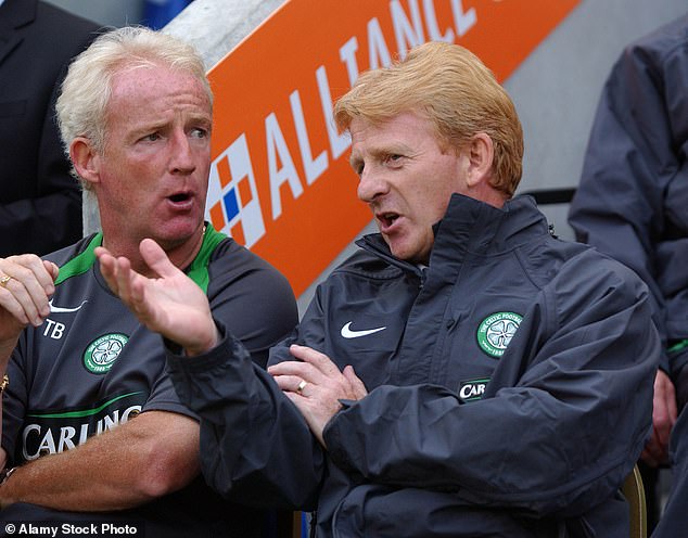 Tommy Burns and Strachan had a wonderful working relationship at Celtic Park