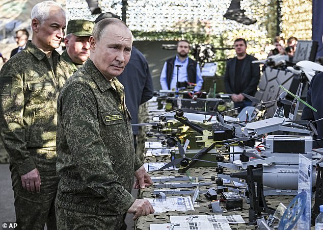 Hamish de Bretton-Gordon OBE, a former British Army colonel, told the Daily Mail that he has 'no doubt' that Russian President Vladimir Putin will keep going