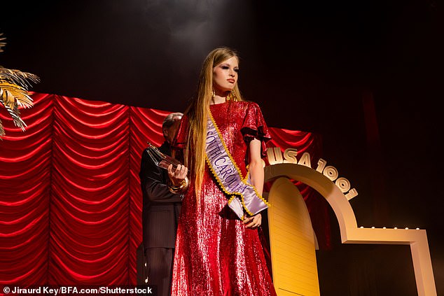 Now, she appears to be blending her two pursuits ¿ modeling and activism ¿ walking in an Alexis Bittar show titled 'Miss USA 1991' that featured an all-trans cast of models