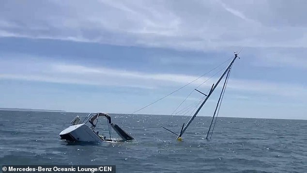 An orca attack sinks a sailboat off Costa da Caparica, Portugal, September 13, 2025