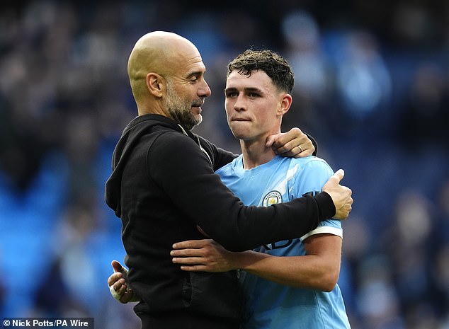 Pep Guardiola and Phil Foden both paid emotional tribute to Hatton after the Manchester derby