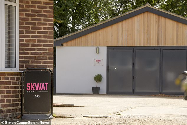 Mr Jepson opened SKWAT gym (pictured) with his ex-partner in 2020