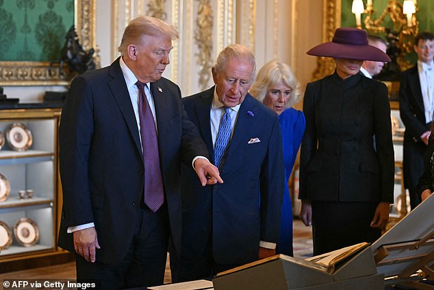 President Trump described the artefacts he was shown as 'the real deal'