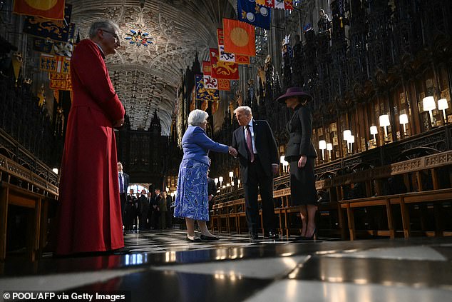 St George's Chapel is where Queen Elizabeth II was laid to rest