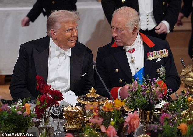 On Wednesday, during the State Banquet where the Royal Family hosted Donald Trump at Windsor Castle, his Majesty gave a warm and witty speech