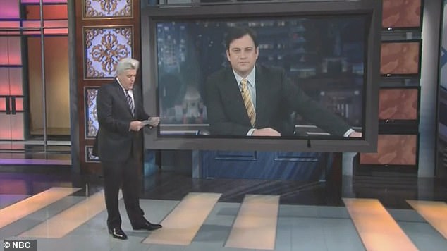 Kimmel showed his mean streak a few months earlier in January of 2010 when he got directly involved in the late night imbroglio going on at rival network NBC, during their criticized plans to replace a ratings-challenged Conan O'Brien with Jay Leno