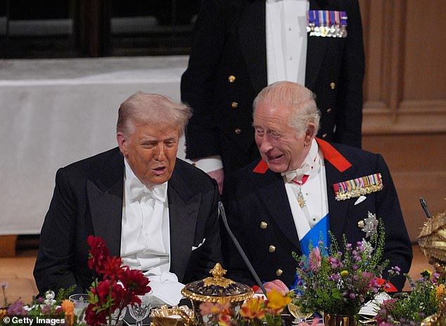 President Trump and King Charles 'worked up something of a double act' said a body language expert