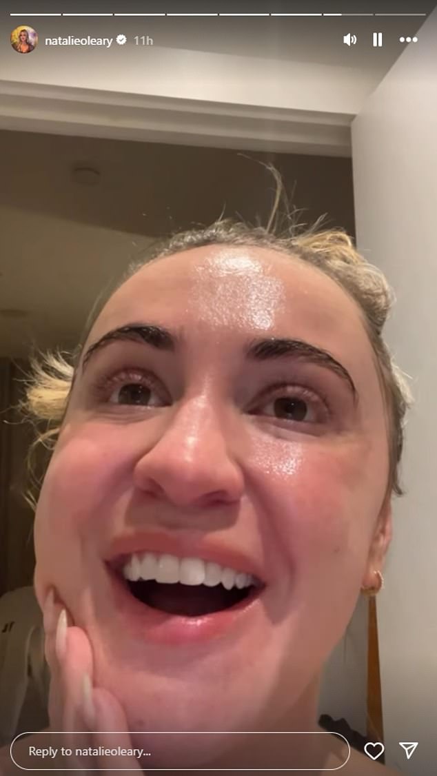 Sharing a video of herself freaking out, she told fans: 'No I don't think you understand, I'm actually not ok! There's a movie coming! This is the best news of 2025'