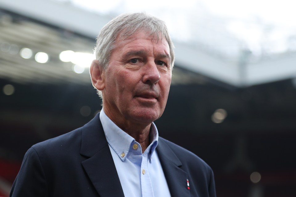 Bryan Robson at the Manchester United Foundation charity match.