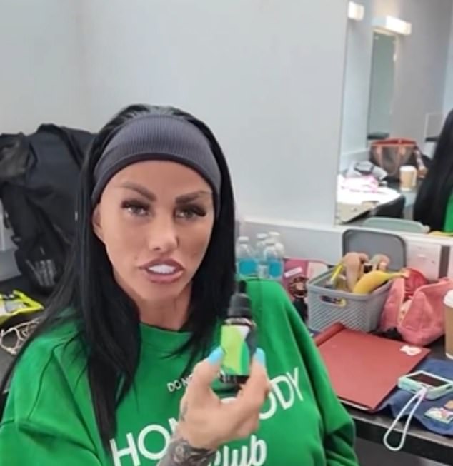 Katie Price is among the other names to promote Supreme CBD's products on social media