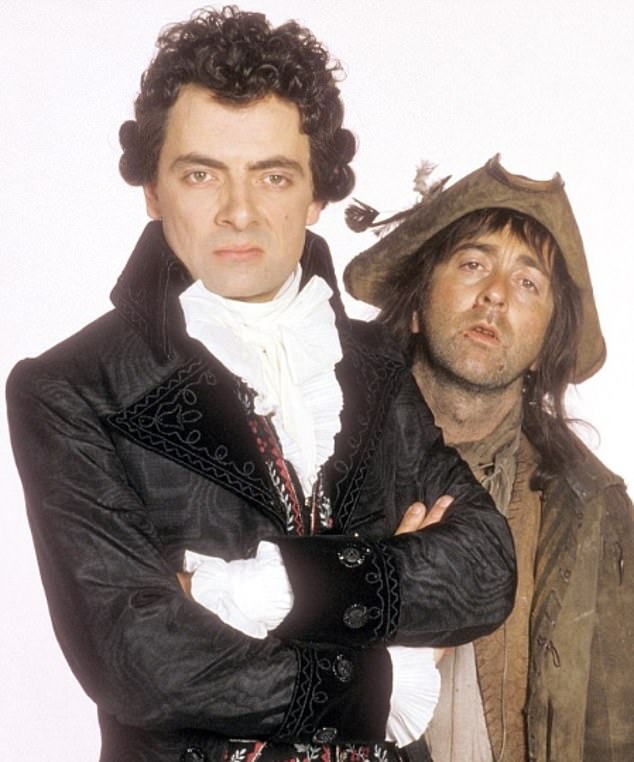 Tony Robinson (pictured, right, as Baldrick, with Rowan Atkinson as Edmund Blackadder) does love to encourage hopes of a new Blackadder series