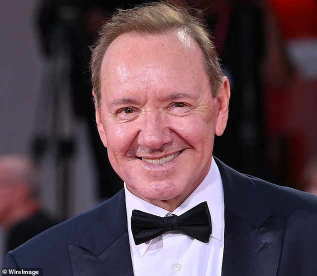 Spacey's appearance in Venice appears to be part of a campaign of rehabilitation after multiple allegations of sexual misconduct. Pictured: Spacey at Venice Film Festival