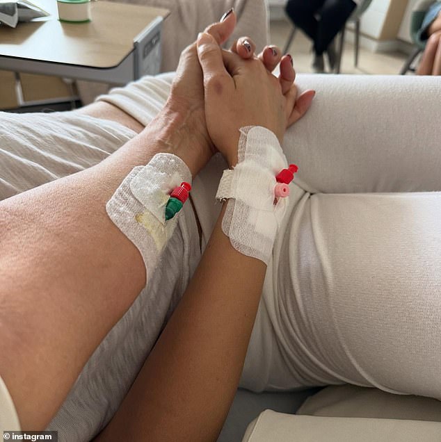 'The invisible disability of chronic neurological Lyme disease is hard to explain or understand for anyone,' added the former model