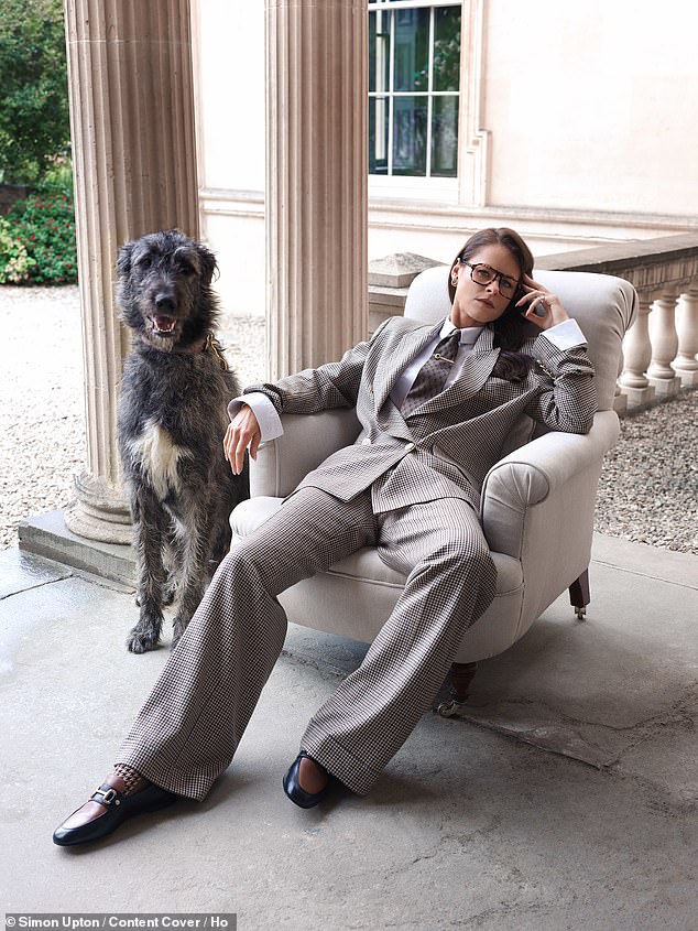 Speaking about the campaign, Jade Holland Cooper (pictured) said: 'At Holland Cooper, our tailoring has always been about more than just clothing ¿ it¿s about confidence, presence, and empowerment'