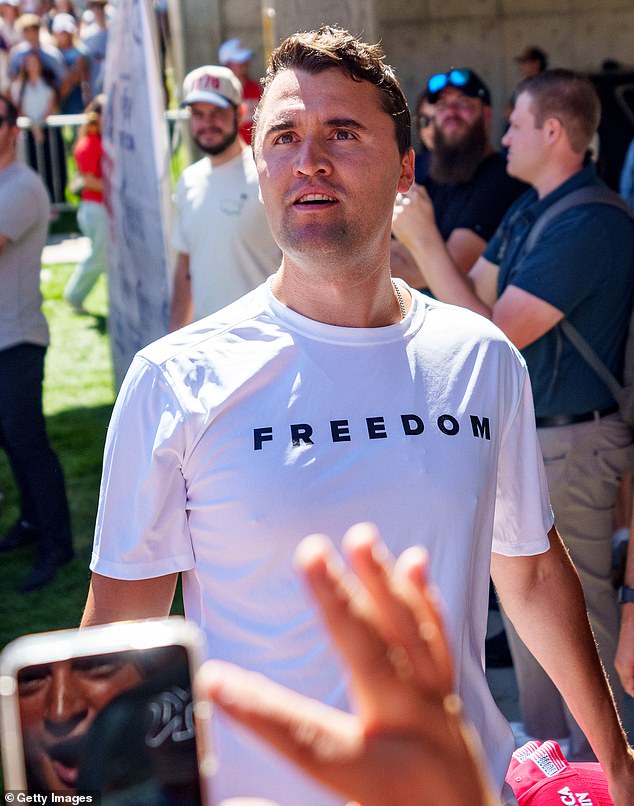 Kirk had been meeting with students and community members at Utah Valley University last Wednesday when he was suddenly shot in the neck