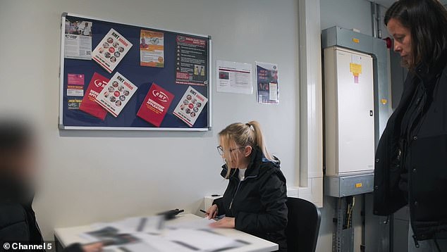 Another episode shows a woman being confronted about £3,160.40 in unpaid fares at Ilford