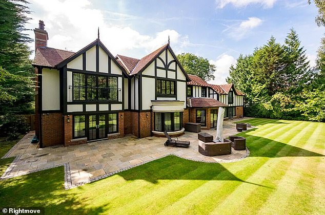 Ferguson had lived in a Cheshire mansion with his wife until he sold the house to move next door to his son