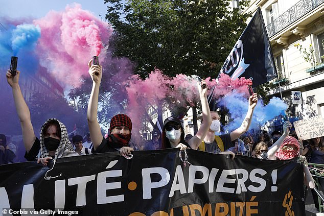 Macron's opponents complain that taxpayer-funded public services  are being eroded by his governments