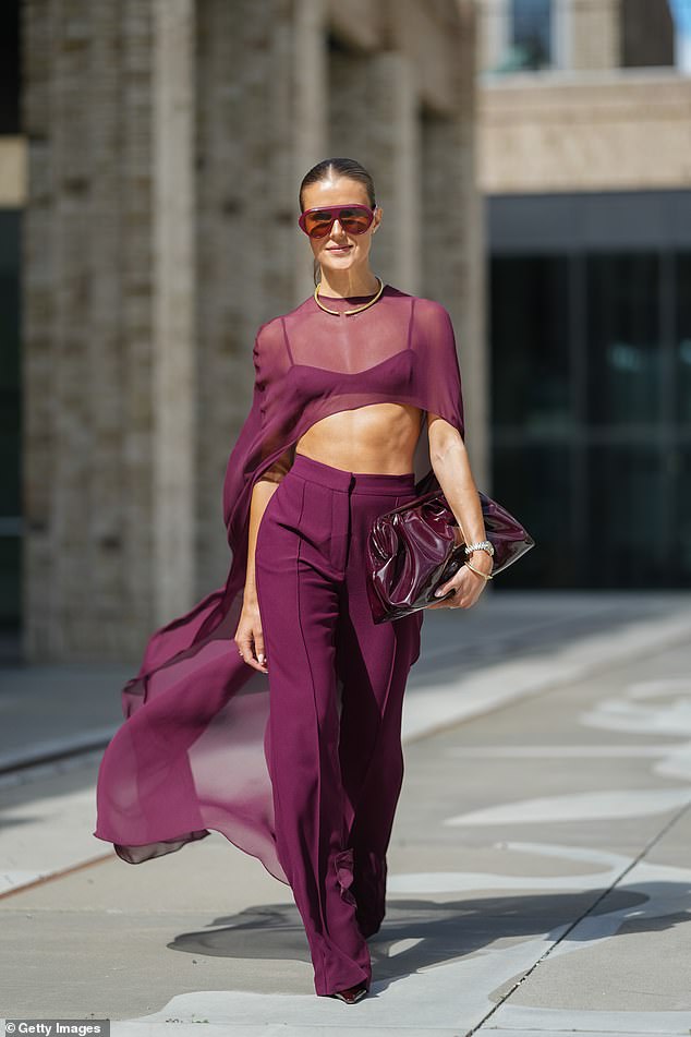 Influencer Nina Sandbech at Copenhagen Fashion Week
