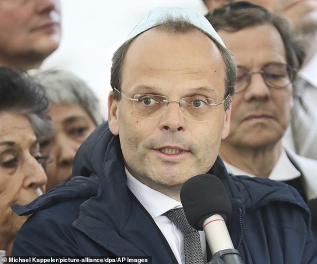 Felix Klein, the Federal Government's Anti-Semitism Commissioner said the sign is a 'pure form of anti-Semitism'