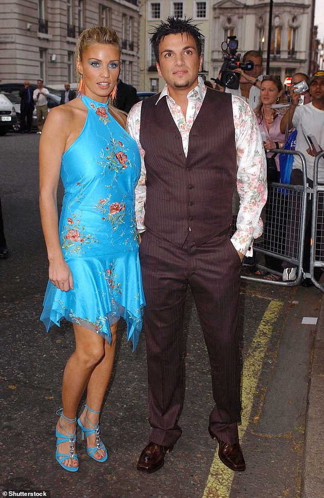 Peter recently accused Katie of 'peddling baseless lies' after she claimed Junior and Princess lived equally between both parents (pictured in 2004)