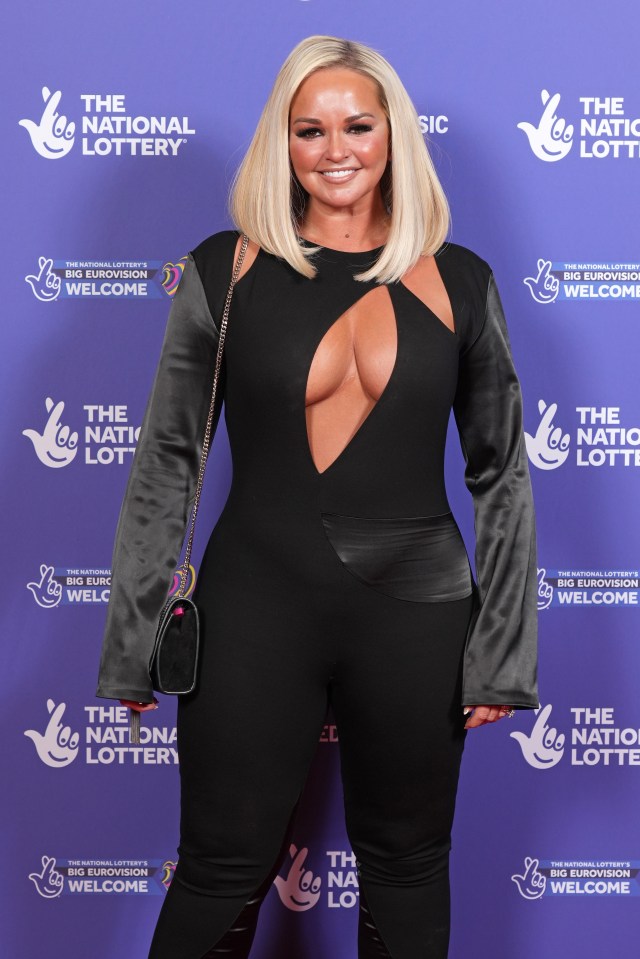 Jennifer Ellison at The National Lottery's Big Eurovision Welcome event.