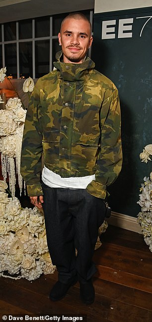 Exes Romeo Beckham and Mia Regan both attended the event