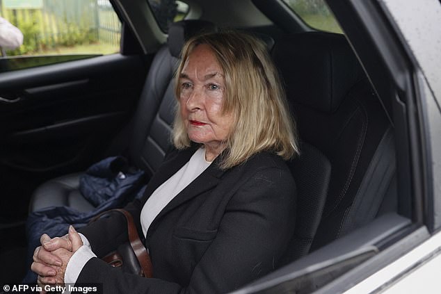 Friends of June Steenkamp (above) fear she may not even remember her beloved daughter after she suffered a stroke and is now critically ill