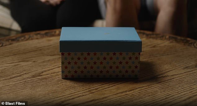 A memory box given to the parents by Lucy Letby. They believe had their baby not been transferred to another hospital, he would have been murdered