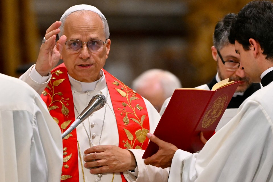 Pope Leo XIV leads a mass on the occasion of the beginning of the new pastoral year of the Diocese of Rome, at Saint John Lateran archbasilica in Rome, on September 19, 2025. (Photo by Andreas SOLARO / AFP) (Photo by ANDREAS SOLARO/AFP via Getty Images)
