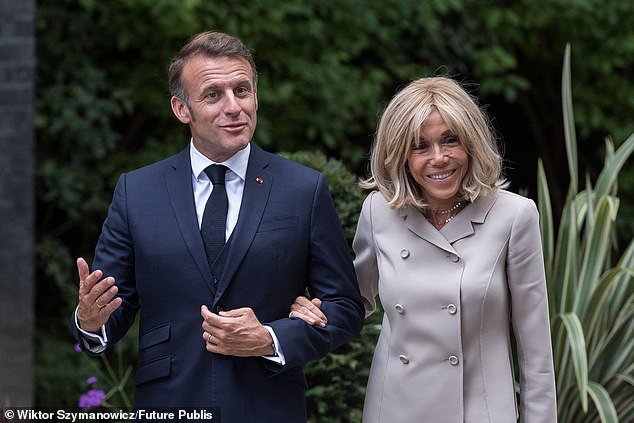 Owens has famously been embroiled in a feud - and more recently a lawsuit - with French President Emmanuel Macron after publicly accusing French First Lady Brigitte Macron of being a man