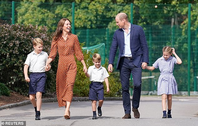 Why would William not prioritise family life in such circumstances and spend precious time with George, Charlotte and Louis?