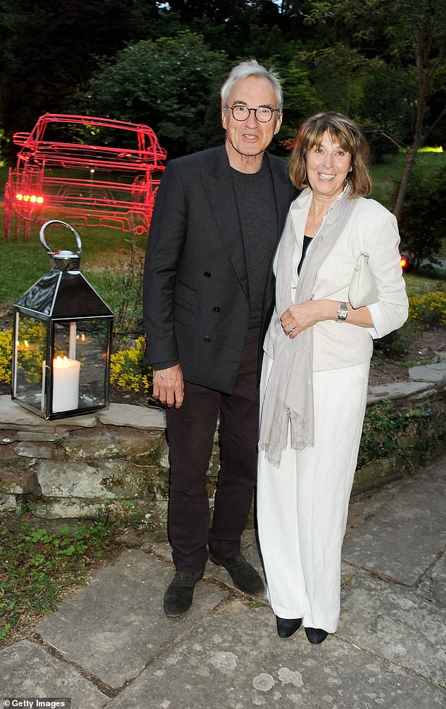Larry pictured with his ex-wife - and George's mother, Linda Martin back in 2011