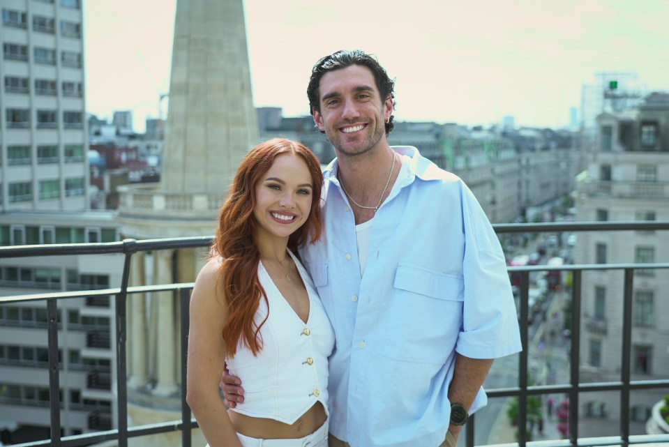 Alexis Warr and Julian Caillon, new professional dancers for Strictly Come Dancing.