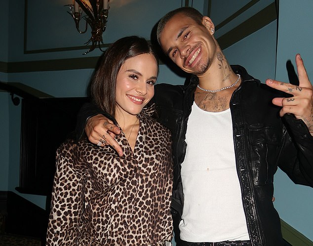 My spies saw Gordon Ramsay's model daughter Holly, taking a breather from the Fashion Week whirlwind on Thursday to catch up with old friend Romeo Beckham