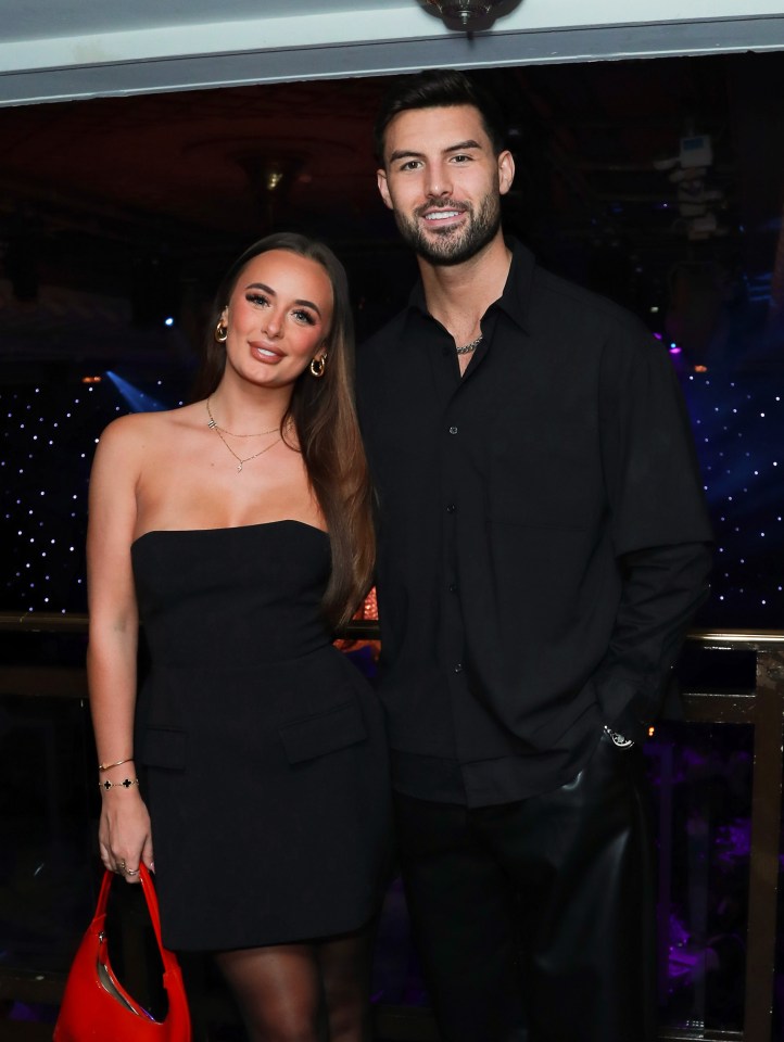 Millie Court and Liam Reardon attend the 29th annual Legends Of Rugby dinner.