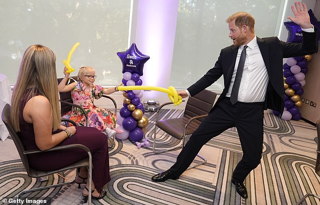 It is understood that senior Met officers 'acted on their own initiative' to offer him protection while he was in the capital for the WellChild Awards (pictured)