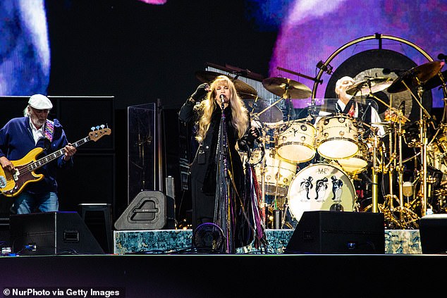 Pictured: Fleetwood Mac performing live at Pinkpop Festival 2019 in the Netherlands