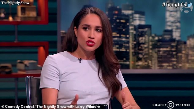 In 2016, the then-actress told host Larry Wilmore that Donald Trump was 'divisive' and 'misogynistic'
