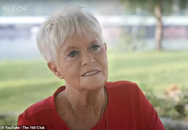 A Wichita, Kansas woman - a 68-year-old Charlotte Holmes (above) - has come forward with her harrowing personal story of literally going to Hell and back, all in the space of an 11-minute near death experience. 'God took me to the edge of Hell,' Holmes told The 700 Club