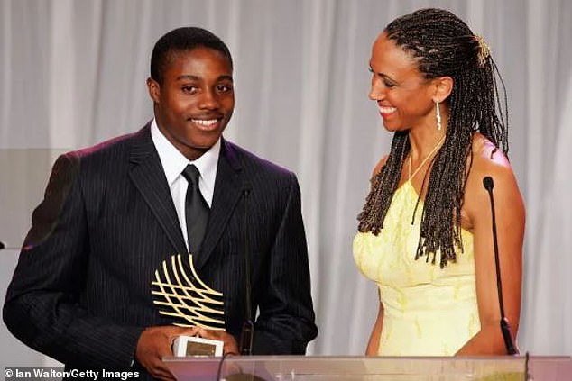 The athlete could very well lift be lifting this year's glitterball trophy considering he has been winning awards since his teens
