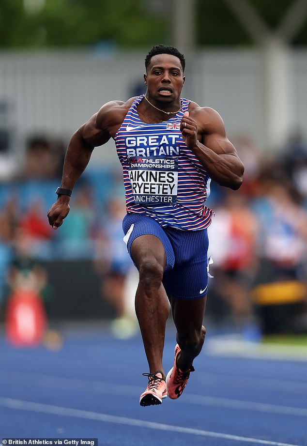 He would go on to win three gold medals at the European Athletics Championships and two golds at the 2018 and 2022 Commonwealth Games (pictured 2023)