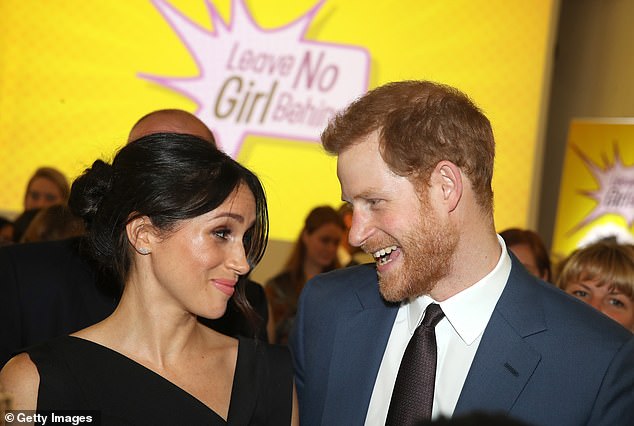 Harry and Meghan in April 2019. Meghan's 'lofty ambitions' for the Commonwealth would face stumbling blocks that were entirely of her own making