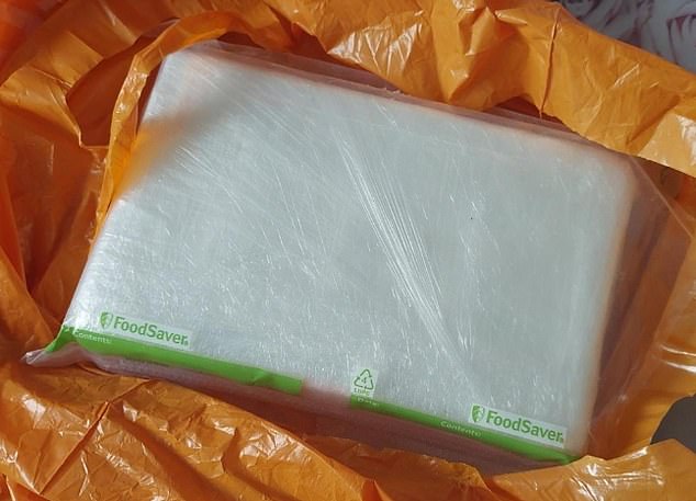 Police found just over a kilo of cocaine inside a vacuum-sealed bag with an estimated street value of £105,000