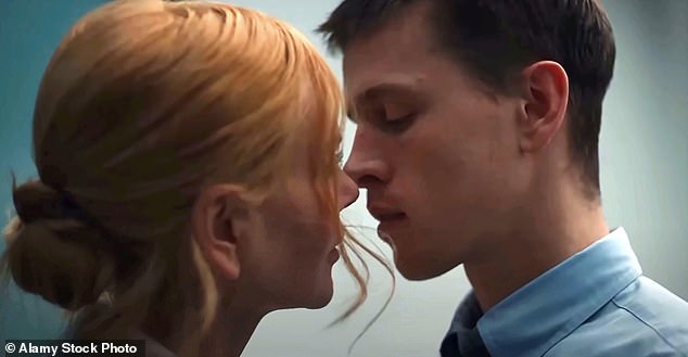 Dickinson has a string of blockbusters to his name, including the erotic thriller Babygirl (pictured) with Nicole Kidman