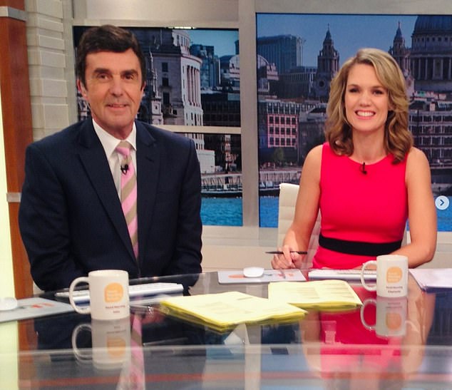 Charlotte Hawkins also took to Instagram with a photo alongside John as they starred alongside each other on GMB as well as a heartfelt tribute