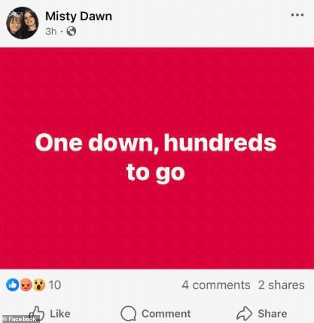 According to Hunt, the ambiguous caption referred not to Kirk, but to a video she attempted to upload - unsuccessfully - of milkweed seeds she was dispersing