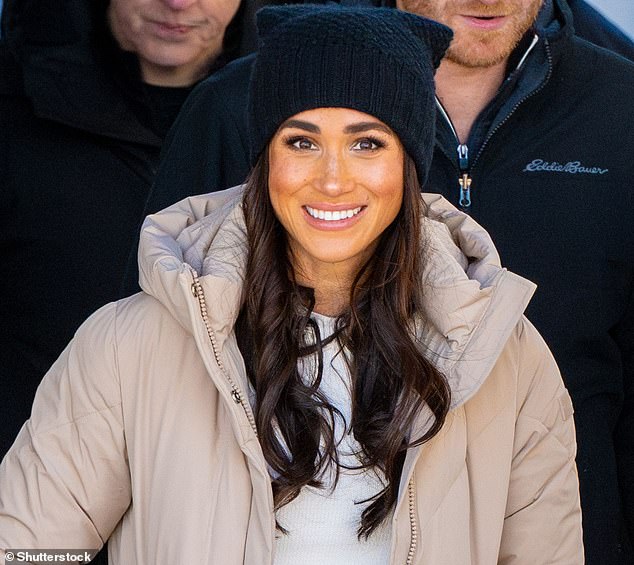 Meghan (pictured in Vancouver last year) and Edward were once believed to be good friends after she guest-edited the September 2019 issue of British Vogue