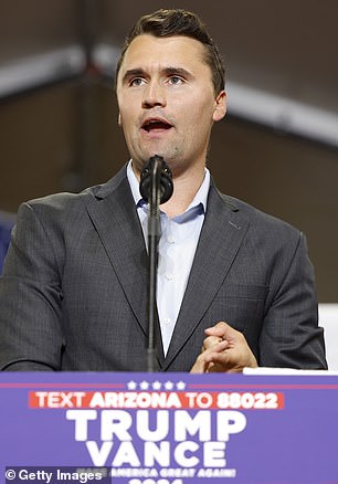 Political commentator Charlie Kirk