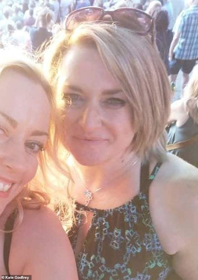 Kate (pictured with a friend) admits that she loves a night out in a swanky bar but just doesn't understand why so many people are taking the class A drug which poses such serious risks to users' health